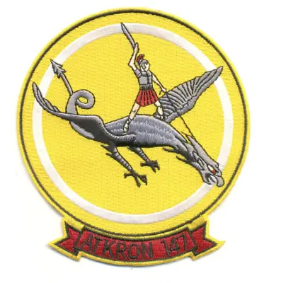 $28.99 • Buy 4.5  Navy Va-147 Argonauts Attack Squadron Embroidered Patch 