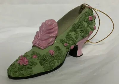 Vintage Metropolitan Museum Of Art Resin Floral Shoe Ornament • $19.60