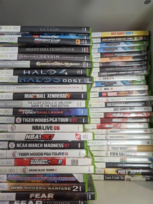 XB360G - Microsoft XBOX 360 Video Games (MAKE A BUNDLE)(PICK YOUR GAMES) • $3.99