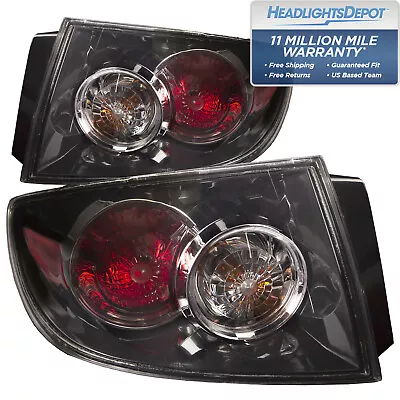 Tail Lights Set Left Right Pair Sedan 4Door Fits 2007-2009 Mazda 3 • $90.99