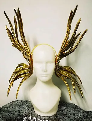 Da NeeNa H1041 Lightning Bird Queen Vegas Burlesque Cabaret Showgirl Headdress • $424.46
