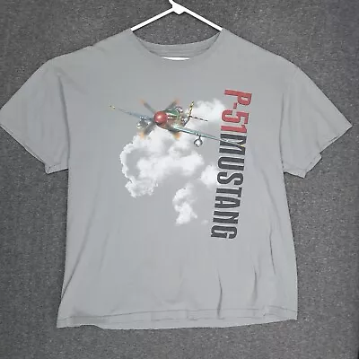 National Museum Of The United States Air Force T-Shirt Adult 2XL P-51 Mustang • $7.95