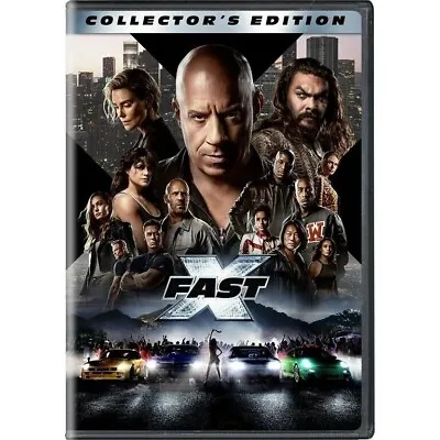 BRAND NEW Fast X DVD Part 10 Vin Diesel With Slipcover Ships Today • $13.10