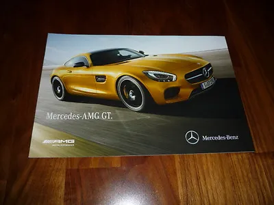 Mercedes AMG GT Brochure 10/2014  • $6.17