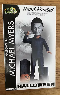 Halloween Michael Myers Hand Painted Quality Resin Figure NECA Head Knockers • $51