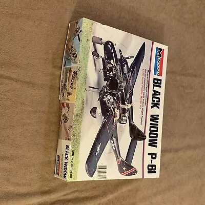 Monogram Black Widow P-61 1/48 Scale Model Kit New In Box 130698 • $32