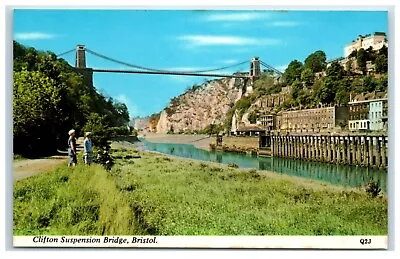 Postcard Bristol England Clifton Suspension Bridge  • $5.27