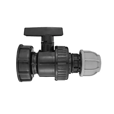 Ibc Storage Tank S60x6--mdpe Water /irrigation Pipe Flow Valve 20mm25mm32mm • £5.99