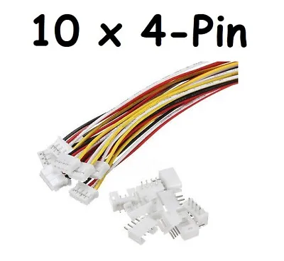 PH 2.0mm Micro Connector 2-Pin 3-Pin 4 & 5-Pin Plug Male Female Wires UK Seller • £6.49