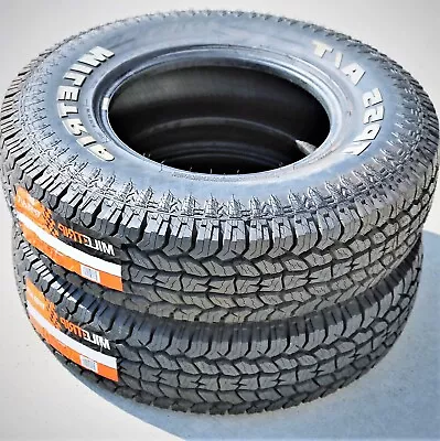 2 Tires LT 245/75R16 Miletrip TP55 A/T AT All Terrain Load E 10 Ply • $270.93