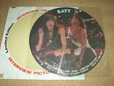 Ratt - Interview Picture Disc - Excellent Condition • £14.99