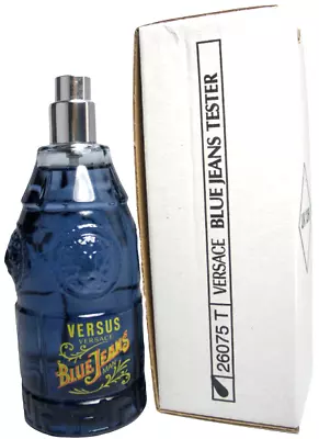 BLUE JEANS Versace 2.5 Oz Cologne EDT Spray For Men New Tester • $18.95