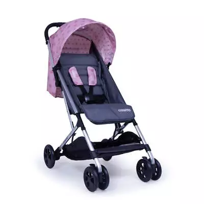 Cosatto Woosh 2 Stroller Pushchair Birth-15KG Lightweight Compact Fold (Rosy Dot • £99.99