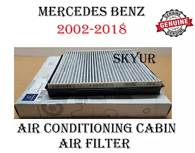 Mercedes Air Conditioning Cabin Filter For 2002-2018 G500 G63 G550 G55 GENUINE • $63.33