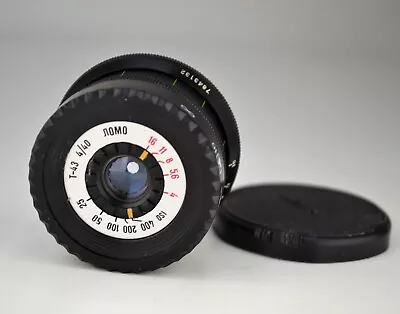 HAND MADE M42 USSR BLACK LOMO T-43 TRIPLET-43 F4/40 LENS From SMENA-35 (1) • $39.99