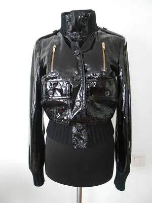 Limited Edition Rare Gucci Women's Madonna Black Leather Jacket Coat Italy 40 4 • $2299