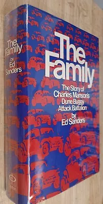 Ed Sanders The Family. 1971 First Printing Hardcover. Manson Murders. Nice. • $49.70