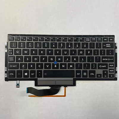 Genuine Toshiba Portege Z10t Z10t-A Series Backlit Keyboard G83C000DR3 NSK-TW2BN • $29.90