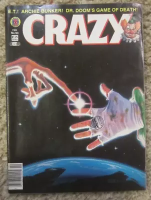 Crazy A Marvel Magazine Vintage Copy Vol 1 No. 93 Dated February 1983 ET • $15