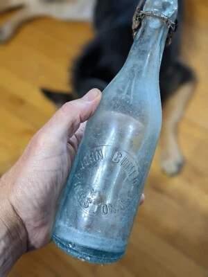 $8 • Buy JOHN CUNEO KINGSTON, NY Old Bottle W/Cap! 