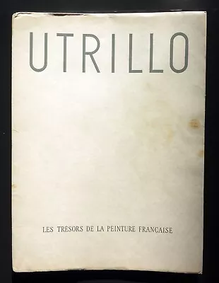 Utrillo 1948 Portfolio L'ENCHANTEUR DES RUES Geneva • 9 Pictures • $205