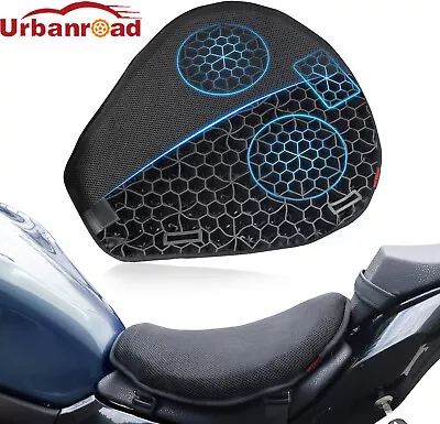 Motorcycle Gel Seat Cushion Comfort Cover Pressure Relief Pillow Pad Universal  • $24.99