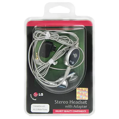 LG 2.5mm Wired Stereo Earbud Headset For EnV2 VX9100 / EnV3 VX9200 VX9400 VX9800 • $10.66