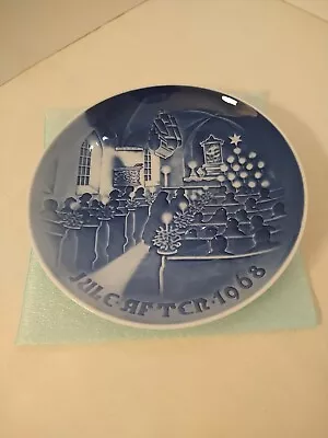 1968 B&G Copenhagen Jule After Christmas Collectors Plate Porcelain 7in • $20