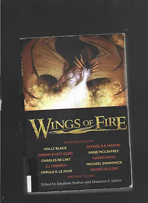 Wings Of Fire - Dragon Stories By Holly Black/ Anne Mccaffrey / Orson Scott Card • $15.44