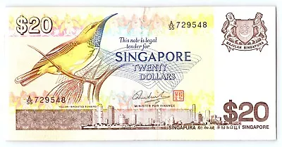 Singapore - 20 Dollars - 1979 - P#12 #A/55 729548 • $23