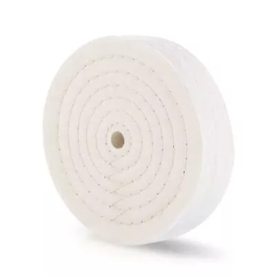 Buffing Wheels For Bench Grinder - 6 Inch Extra Thick Buffing Wheel Fine Cott • $15.37