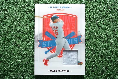 Mark McGwire 2021 Panini Chronicles America's Pastime #94 Relic • $7.95