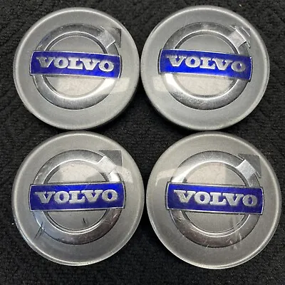 4 Volvo 30666913 Factory OEM Center Wheel Rim Emblem Hub Cap Rim Cover Lot R5 • $19.99