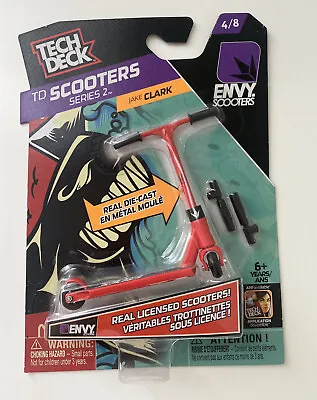 TECK DECK TD Series 2 Jake CLARK ENVY Scooters Die-Cast RARE 4/8 • $124