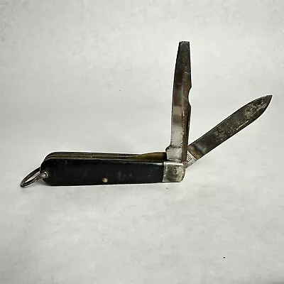 Vintage Camillus NEW YORK USA Electricians Lineman Pocket Knife 2 Blade • $18.50