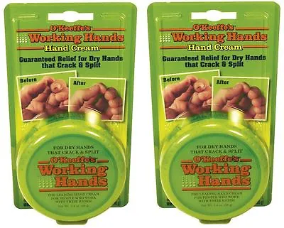 2x O'Keeffes Working Hands Hand Cream Moisturiser - 96g • £13.99