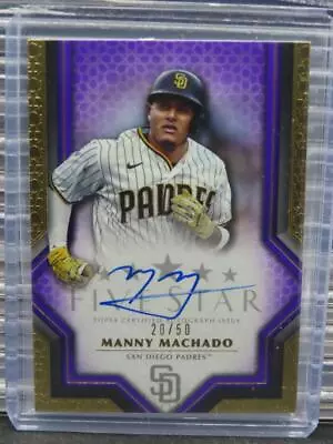 2023 Topps Five Star Manny Machado Purple Autograph Auto #20/50 Padres • $24.50