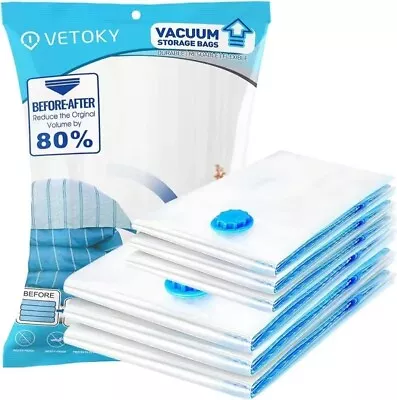 12 X Mixed Size Vacuum Storage Space Savings Bag Strong Space Saver Bags Vacum • £10.99