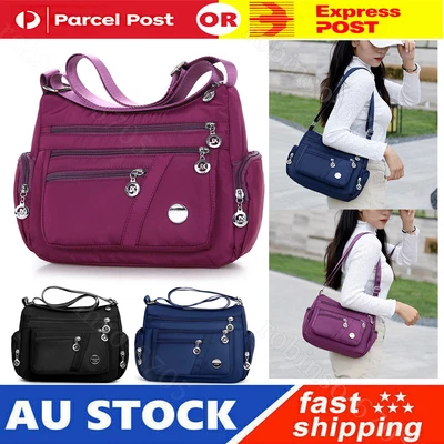 $23.89 • Buy Women Multi Pocket Messenger Bag Handbag Cross Body Bags Holiday Shoulder Bags