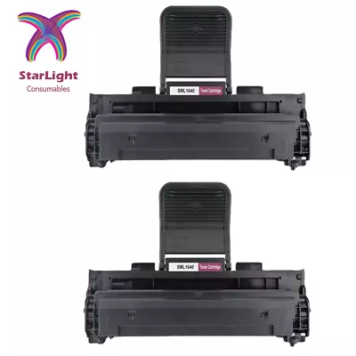 2 X Black Toner MLTD1082S Compatible With Brother Samsung ML1640 ML2240 ML2241 • £21.99