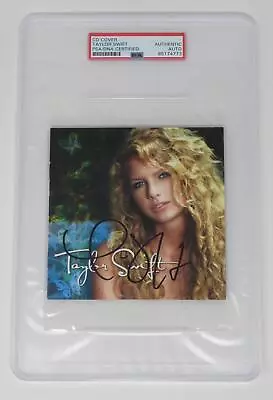 Taylor Swift Signed Autograph Auto  Taylor Swift S/T Debut  CD Slab PSA JSA • $2570.72