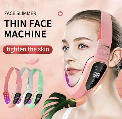 $16.99 • Buy Facial Lifting Device LED Photon Therapy Face Slimming Massager V-Line Machine