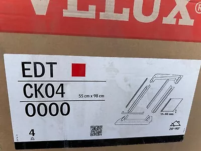 Velux EDT CK04 0000 55x98 Flashing Kit - Flat Interlocking Tiles. • £60