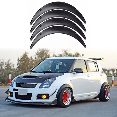 3.5  Fender Flares Durable Extra Wide Wheel Arches Body Kit For Suzuki Swift RS • $74.11