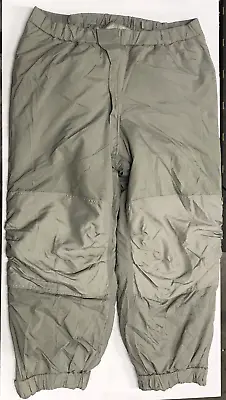 Primaloft Pants Level 7 GEN III ECWCS USGI Large Regular NOS W/o Tag • $49.95