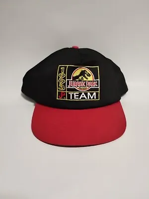 Vintage Jurassic Park 1993 Team Hat Baseball Cap Snapback Vtg 90s Mcdonalds  • $25