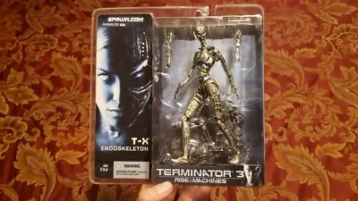 Terminator 3 T-X Endoskeleton Action Figure 2003 McFarlane Toys • $50