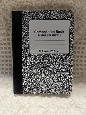 Mini Marble Composition Notebook Vintage Walmart Brand • $9.99