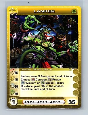 Chaotic TCG - Lanker 2 MAX Energy Speed - 1st Ed - Silent Sands • $1.99