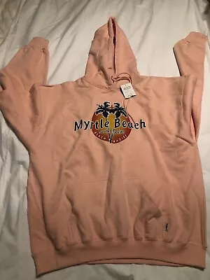 EXSIST Myrtle Beach XL Hoodie-NWT-Beautiful Peach Color. • $22.95